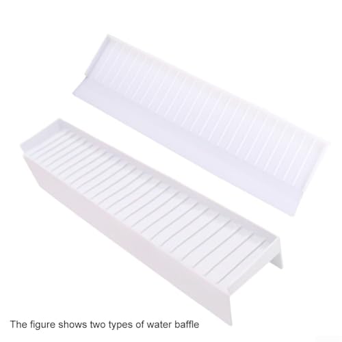 Protection anti-déflecteur d'eau en silicone avec ventouse pour rebord de lavabo, réglable pour une installation à plat ou tombant pour réduire les éclaboussures d'eau pendant le lavage (transparent)