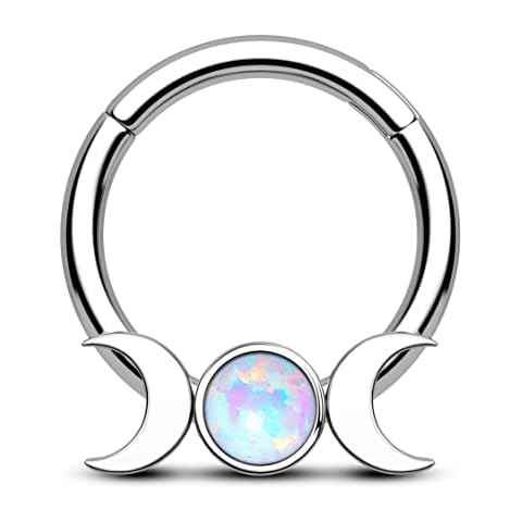 CM Crareesi Mania Moon Septum Ring Cover