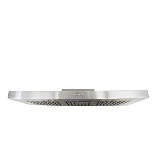 KOBE RAX2130SQB-1 Brillia 30-inch Under Cabinet Range Hood, 3-Speed, 750 CFM, LED Lights, Baffle Filters