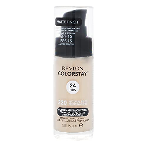 Fond De Teint Hydratant 24h N°220 Beigne Naturel Colorastay Oily Skin Revlon - vue 9