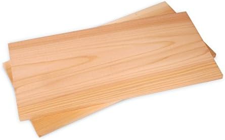 Steve's Gift Shoppe 80 Pack - Cedar Grilling Planks Size 11.75 x 5.5 x 3/8 Inches Western Red Cedar