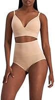 Jockey Womens JW Skimmies HI FBRF Briefs, Sk Nude, 8-10 US