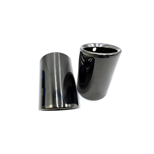 Couvercle tuyau échappement noir contre la rouille pour Audi A3 A4 Q5 2pcs