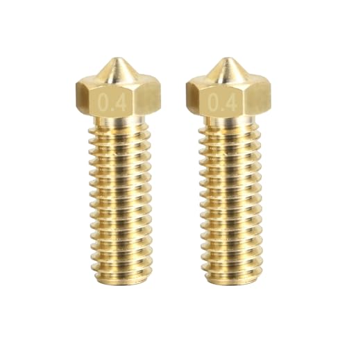 8 Stück Extruder Düsen für 3D Drucker, 0.4mm Messing Düsen für Anycubic Kobra 2 / Kobra 2 Neo/Kobra 2 Pro/Kobra 2 Plus/Kobra 2 Max 3D Drucker Zubehör