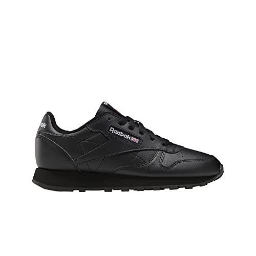 Reebok Classic Leather Basket, Core Black/Core Black/Core Black, 35 EU