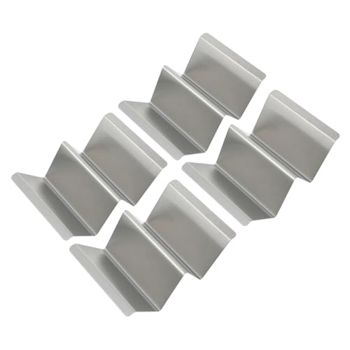 GREENADSCAPE Stainless Steel Racks Taco Shell Holders Tortilla Roll Rack Compact Size