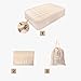 Karlak Camping Picnic Inflation Bed Self-Driving Travel Portable Soft Inflation Mattress High Resilience Comfort tomatic Inflation Mattress with Pillow