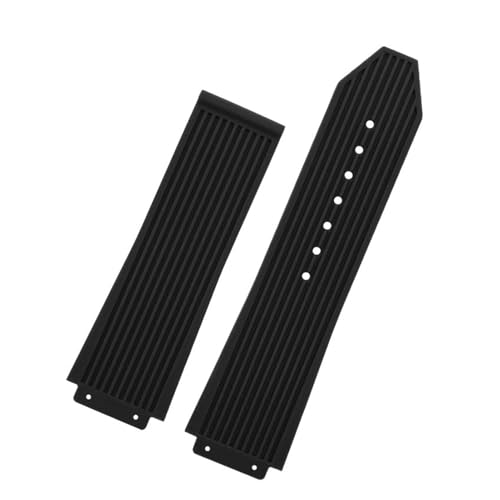 Bracelet montre silicone blanc 26x19mm haut de gamme pour boîtier Big Bang homme