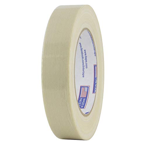 IPG Medium Grade Filament Tape, 18mm x 54.8m, Natural, (48-Pack)