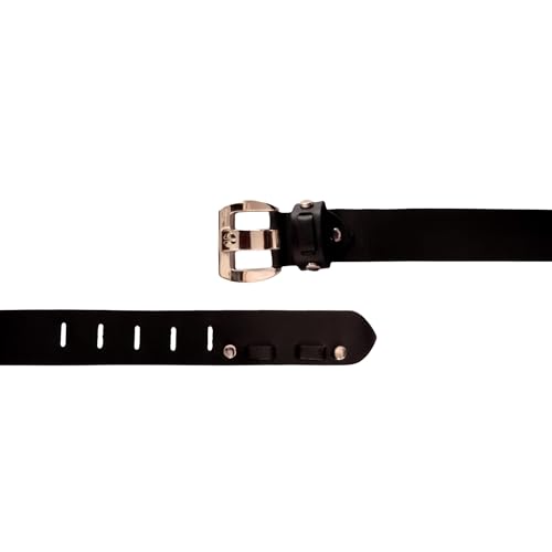 Image of Men's Genuine Leather Belt Branded, Jeans Leather Belt for Men, Brown Casual /Formal Premium Lether Belt