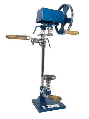 Image of SMART PACK Manual type ROPP Machine for Packaging of Cap Closer | Bottle Capper Cap Sealing Tool | Roll on Pilfer Proof Sealing | Aluminum Cap Sealing | Packaging Machine | Pack of 1 Capper