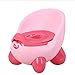 LXZDZ Cartoon Kinder Toilette, Kinder Einfache Reinigung bequemes Babytopfstuhl Babypuppen Kind Kleinkinder Gemütlich