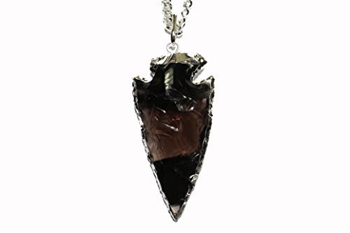 Ciondolo Testa di Freccia Ossidiana