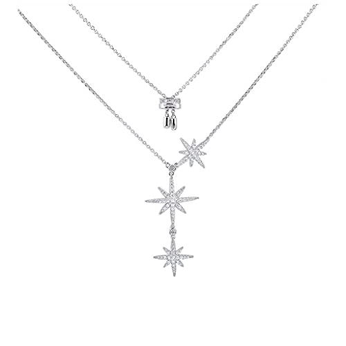 Cadeau de Tanabata idéal avec ce collier pendentif météore pour femme