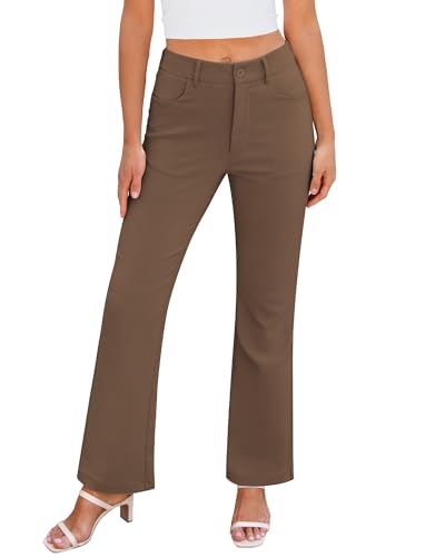 GRAPENT-Bootcut-Dress-Pants-for-Women-High-Waisted-Business-Causal-Elastic-Waist-Stretch-Flare-Work-Trousers-Dress-Pants