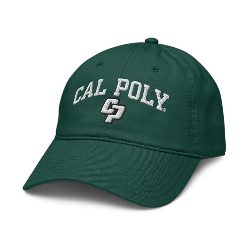 Elite Authentics Cal Poly Mustangs Arch Over Adjustable Baseball Hat