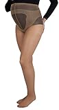 20 DEN Gatta Umstandsstrumpfhose Strumpfhose für Schwangere 20 Den Stütz-Strumpfhose 2352 (4 / L, Beige)
