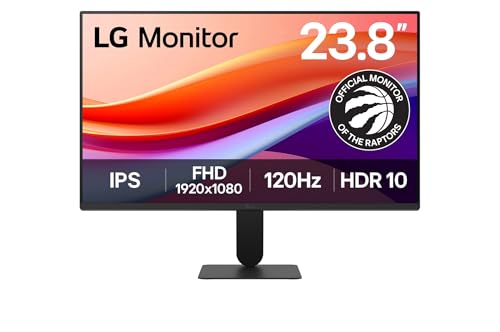 LG 24U411A-B 23.8' / FHD (1920x1080) / IPS / 120Hz / sRGB 99% (Typ.) / Reader Mode & Flicker Safe/Dynamic Action Sync/Black Stabilizer, Slim Stand Base, Black