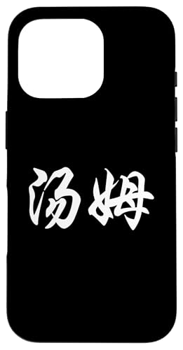 Hülle für iPhone 16 Pro Tom in kunstvoller chinesischer Schrift