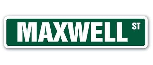 MAXWELL �X�g���[�g�T�C�� �q���p �l�[�����[�� ���^���T�C���f�J�[��