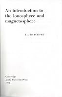 An Introduction to Ionosphere and Magnetosphere 0521099706 Book Cover