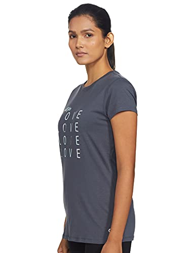 Image of Enamor Short Sleeve Crew Neck Regular Length Basic Crew T-Shirt - Slim Fit, Soft and Breathable Stretch Cotton - E147