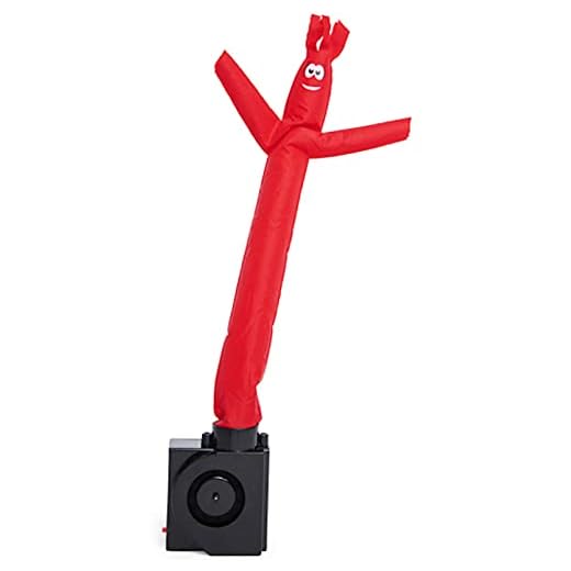 Gener8 Inflatable Waving Guy Desktop Mini Wacky Tube Man 17 inch, Red, Small