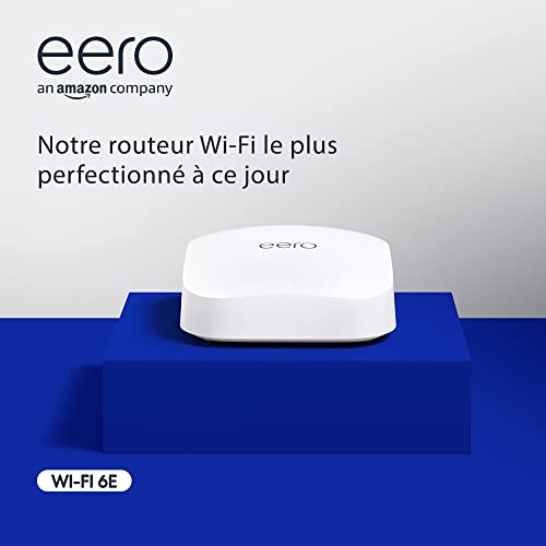 Support Mural Pour Routeur Eero 6 Et Eero 6+ - Fixation Sans Outil, Gestion Des Câbles - Blanc, Gain De Place