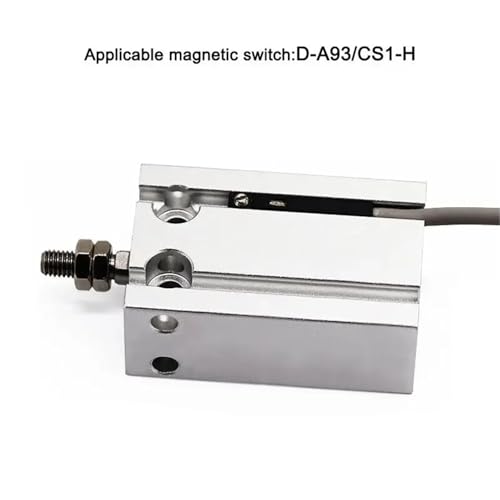 Vérin pneumatique double effet réglable CDU20X20 pour automatisme compact - 5