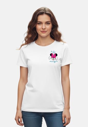 T-shirt Saint Barth Mc2 coton premium brodé Minnie Crazy