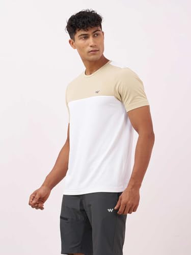 Image of Active Cut & Sew Crew Neck T-Shirt-Black