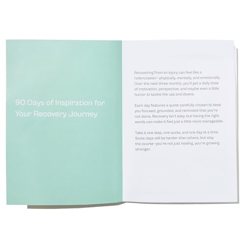 Image of Daily Recovery Inspiration - Quotes & Encouragement for Healing, Mindset, and Wellness. Perfect for Surgery, Injury, or just dealing with Life's Setbacks (Wisdom from Wounds - Motivational Quotes for Healing)