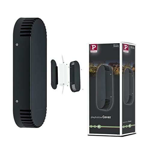 Paulmann 93904 Outdoor Plug & Shine Cover, plástico 93904 Caja para transformador, accesorio luminarias exteriores