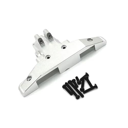 Piezas Vehículos RC para SCY C8805 para Modelo RC 1/16 Crawler Car Truck Accesorios Piezas De Actualización De Metal Cubierta De Caja De Cambios Trasera(Silver)