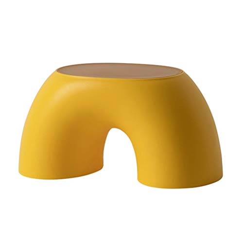 Vdaxvme Simple Small for Bench Home Half Round Comfortable Children Stool Shoe Changing Stool for Kitchen Bathr