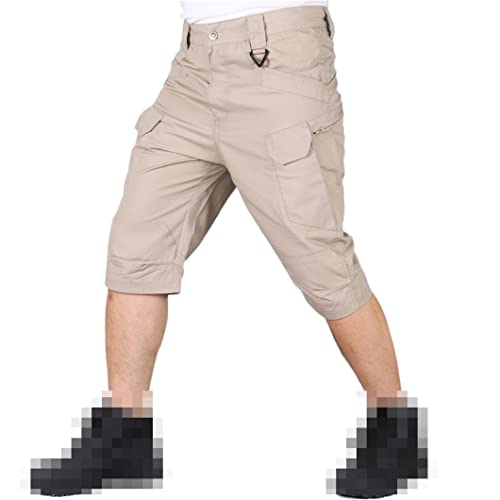 Short cargo de randonnée urbain homme en toile Ripstop robuste style décontracté - 3