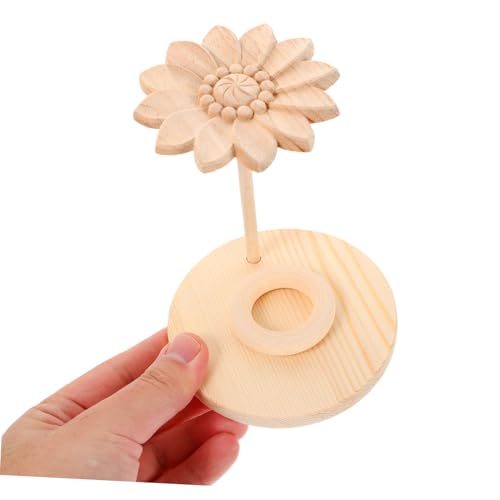 Difusor aromático eléctrico de madera Happyyami lotus miniatura 7