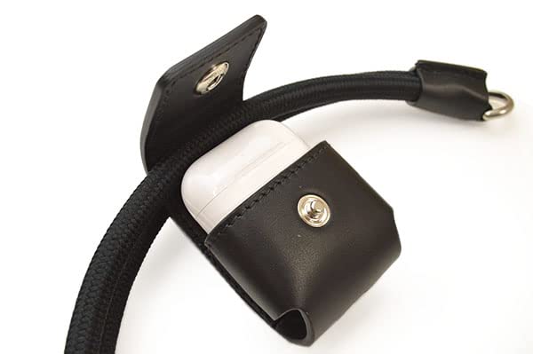 MONCLER モンクレール AirPods レザーケース emc015 Amazon.co.jp: Monclaire AirPods Leather Case 2nd Generation emc015