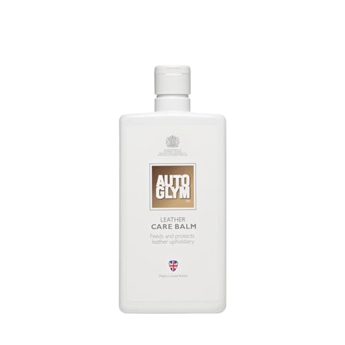 Autoglym Leather Care Balm (Baume d'Entretien pour le Cuir) - Prot&egrave;ge et Pr&eacute;serve le Cuir des Voitures Contre l&rsquo;Ass&egrave;chement et les Fissures - 500ml