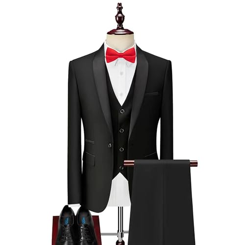 Image of JEMYGINS Mens Pre-tied Bow Tie for Wedding Party Adjustable Bowties