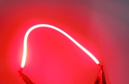 BWESOO Edison Bulb LED Filament Lamp Parts Flexible Filament 130mm 300mm Edison Bulb 3v Cob LED Bead Diodes Light Accessories(300mm) 3D Printing (Red)