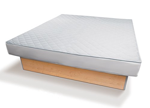 Traumreiter Universal Bezug passend für jedes Wasserbett (ohne Wasser ablassen) Boxspring-Bett & Matratzen | Matratzenschoner mit Spannumrandung | bis 35cm Höhe Matratzen-Schon-Auflage 90x200 cm