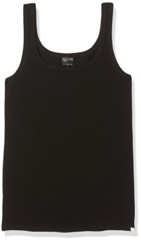 Schiesser 95/5 Top Camiseta, Negro (Schwarz 000), XS para Niñas