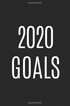 Paperback 2020 GOALS : Lined notebook Book