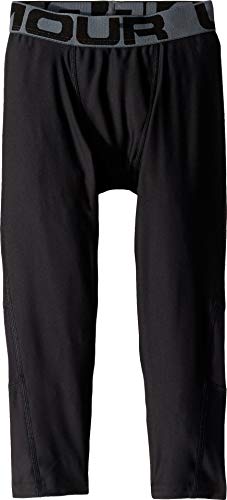 Image of Under Armour Kids HeatGear Armour 3 /4 Leggings (Big Kids)