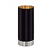EGLO USA Maserlo Cylinder Table Lamp, Matte Nickel (95117A)