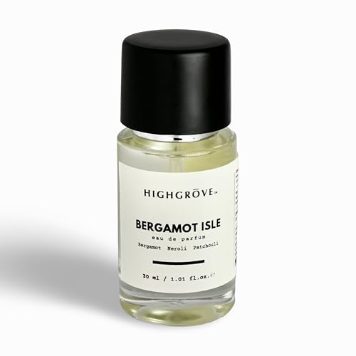 Image of Bergamot Isle Premium Eau De Parfum 30ml, Citrus, Woody & Aromatic, Soothing Fragrance, Long Lasting Perfume Spray For Men & Women