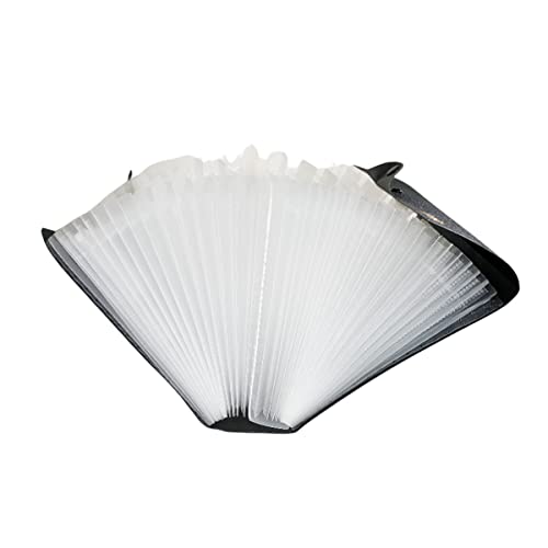 Pasta Sanfonada Duplicata Executive Preta C/31 Divisorias, Dello, 6082.P.0006, Preta