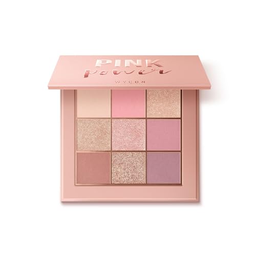 WYCON cosmetics Pink Power Eyeshadow Palette mit 9 Lidschatten in matter und schimmernder Textur