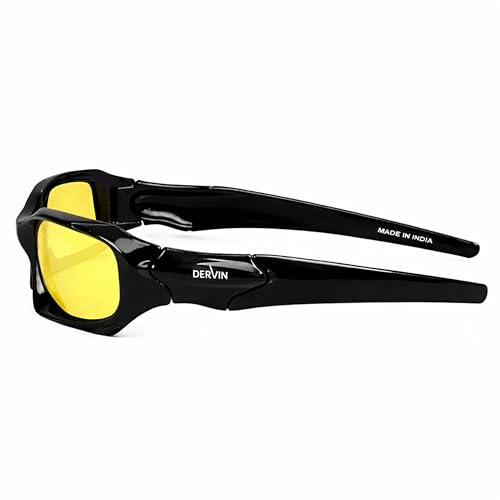 Image of Dervin UV Protected Polarized Sports Sunglasses for Men & Women Driving Cycling Fishing Cricket Sunglasses